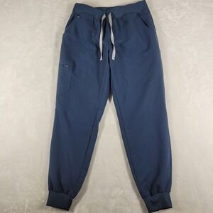 FIGS Zamora Jogger Scrubs Pants Women's Medium Blue‎ Medical Work Nurse 1000208